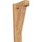 Ekena Millwork Traditional Arts & Crafts Smooth Outlooker, Western Red Cedar, 5 1/2"W x 14"D x 26"H OUT06X14X26TRA03SWR - alternate 1